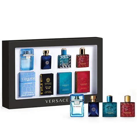 versace aftershave set|versace miniature gift set.